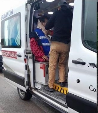 LESIONADO en ACCIDENTE vehicular en la Carretera 57