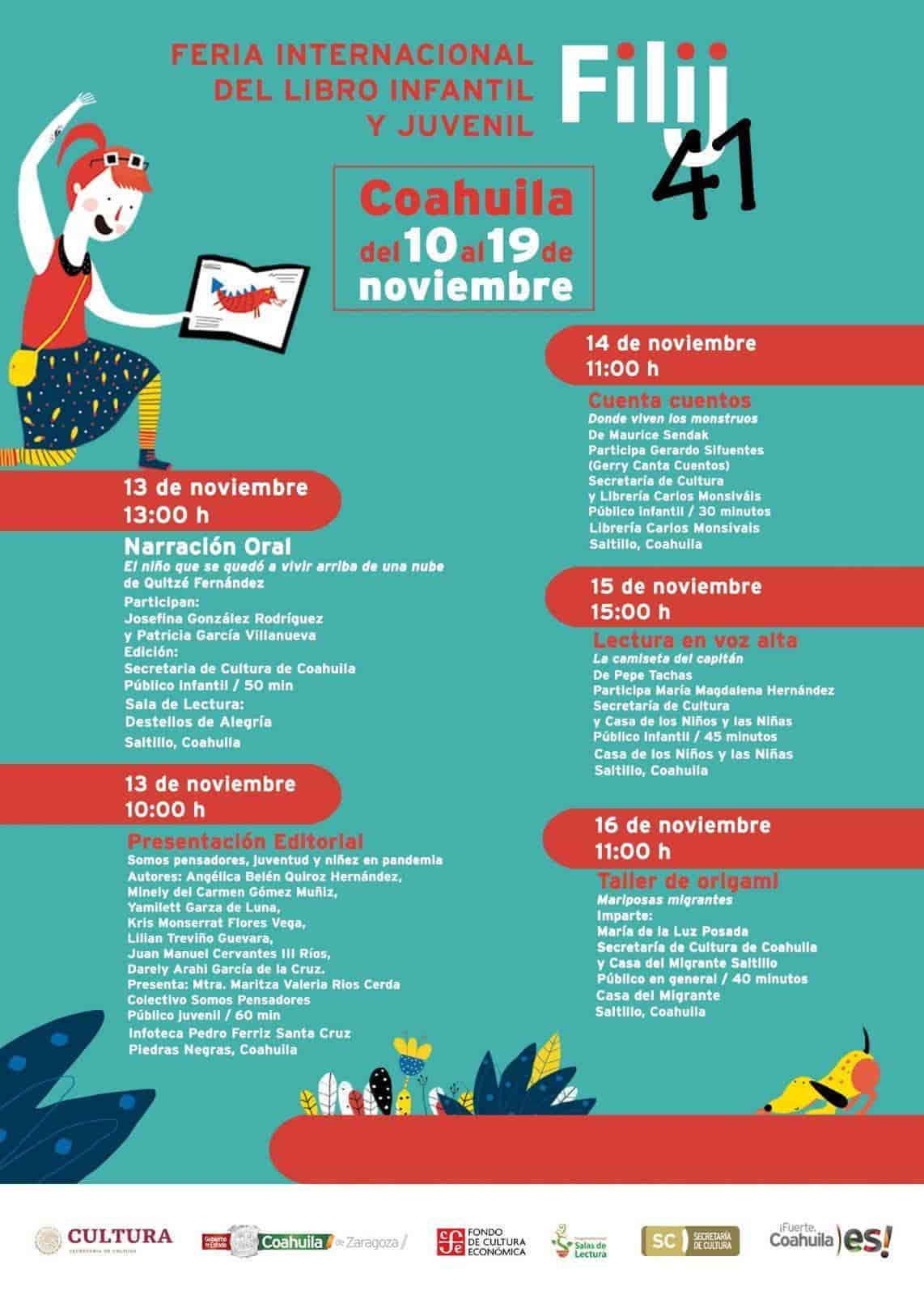 Anuncian Feria infantil del libro