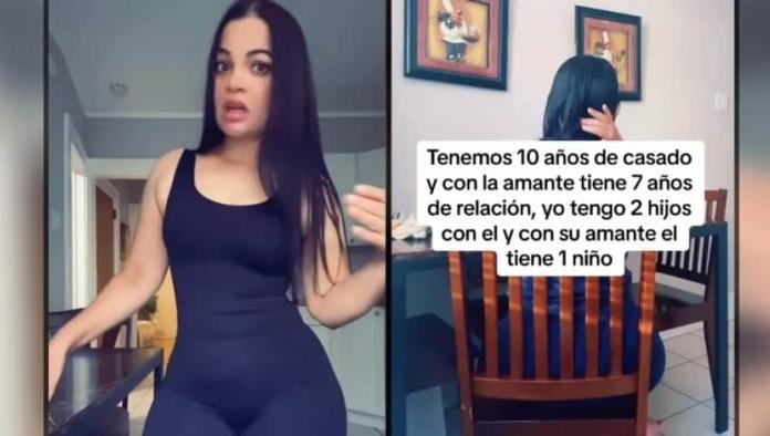 Mujer confiesa que su esposo tiene otra familia, pero ella es feliz porque la mantiene