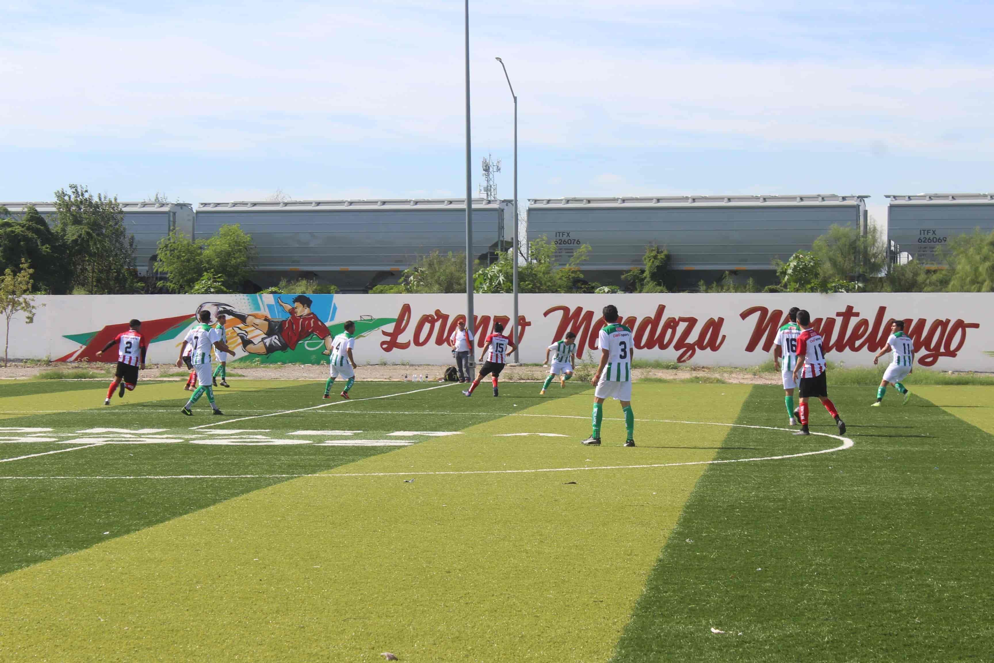 Real Occi triunfa en futbol rielero