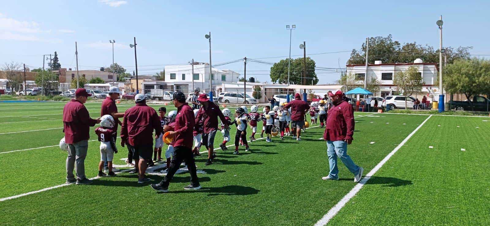 Dragones se enfrentó a Águilas en la última jornada de la liga AFAINC.