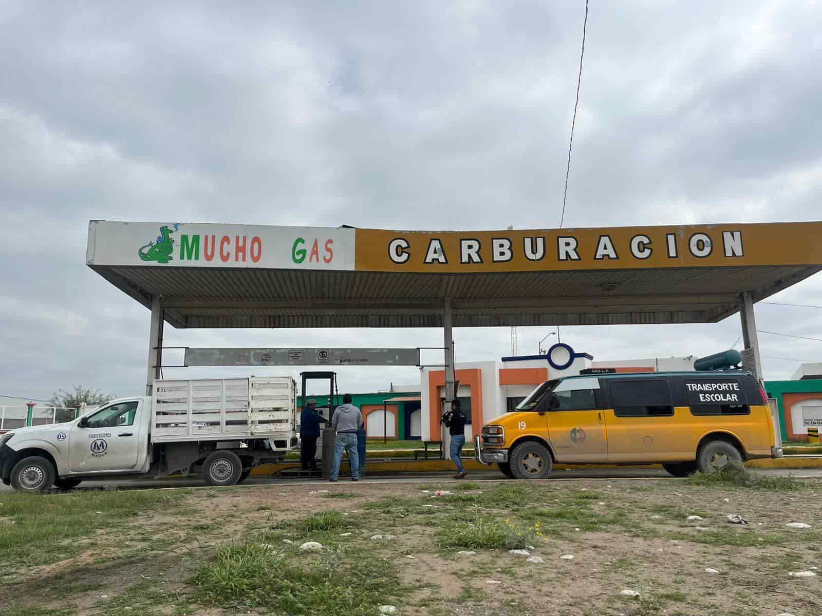 Sube gas solo 8 %