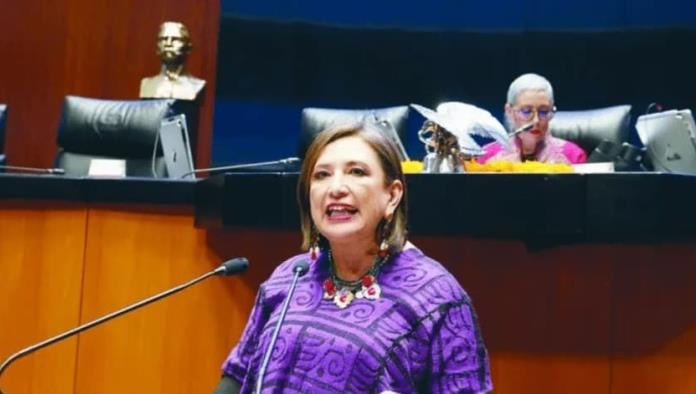 Xóchitl Gálvez pide licencia indefinida para separarse de su cargo en el Senado