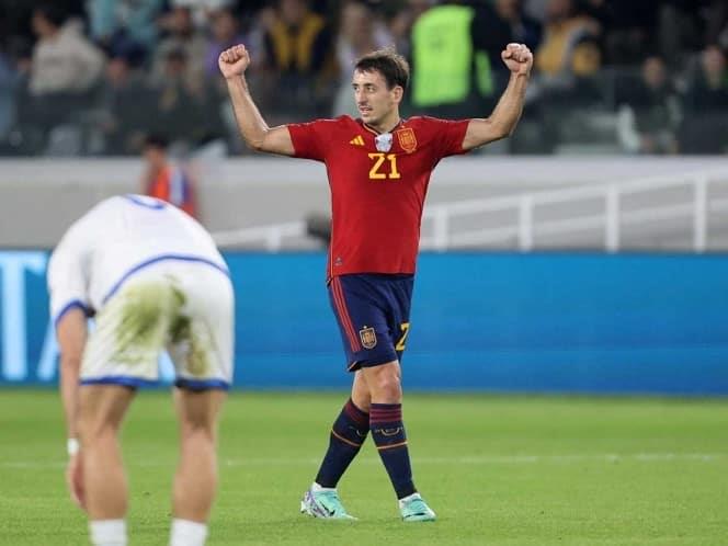 España escala al liderato de su grupo rumbo a la Eurocopa 2024