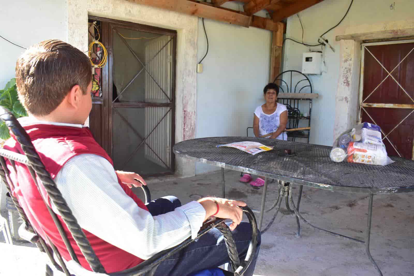Visita Alcalde Ejido San Blas