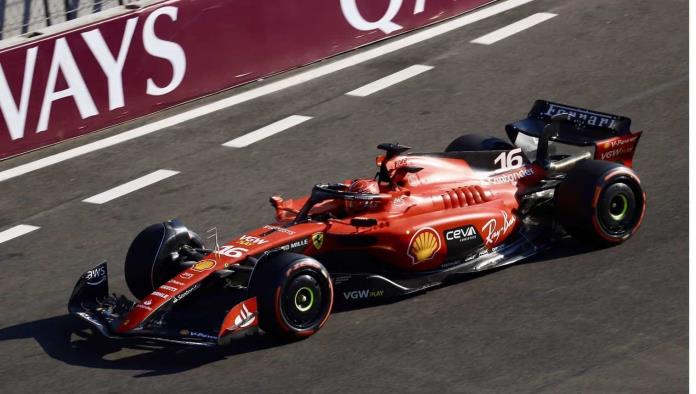Lidera Ferrari P2 de GP de Las Vegas; Checo fue cuarto 