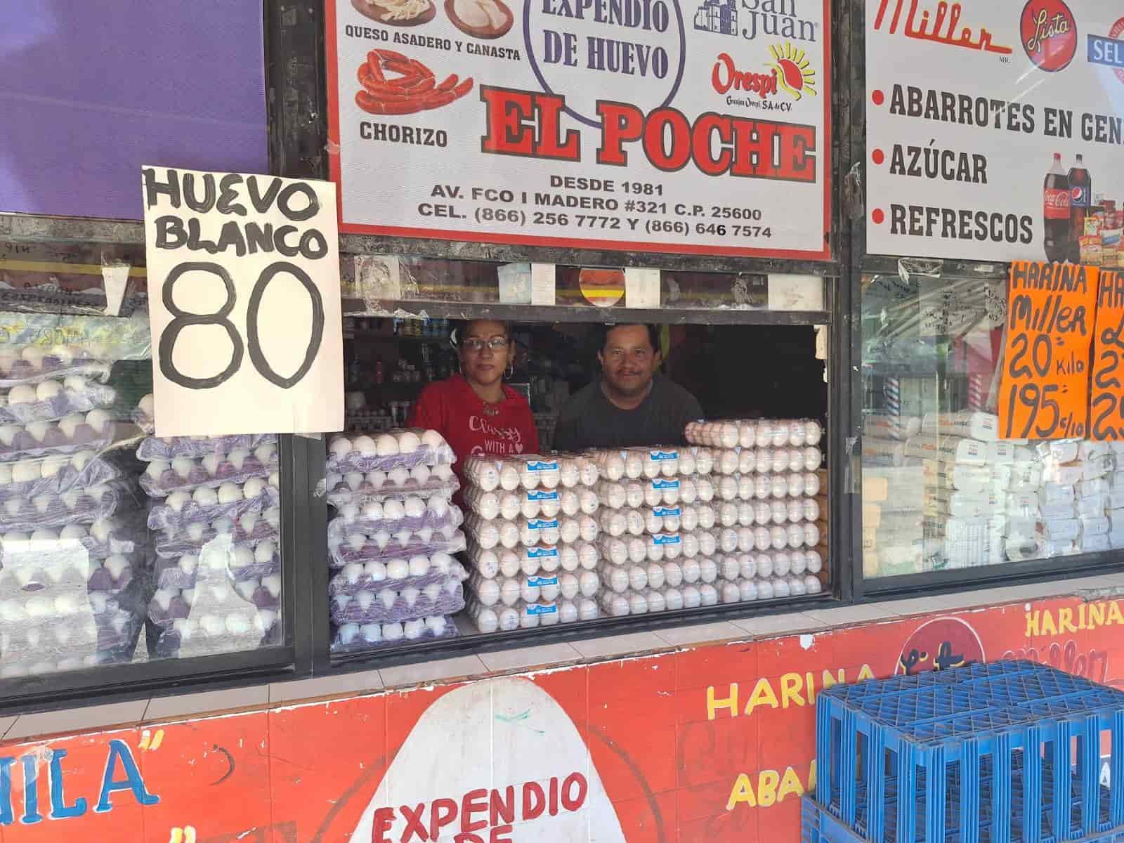 Hay desabasto de huevo