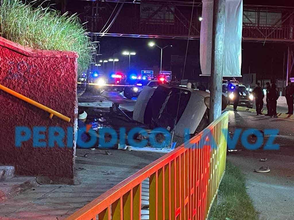 Muere joven en potente choque en el Pape; era enfermero