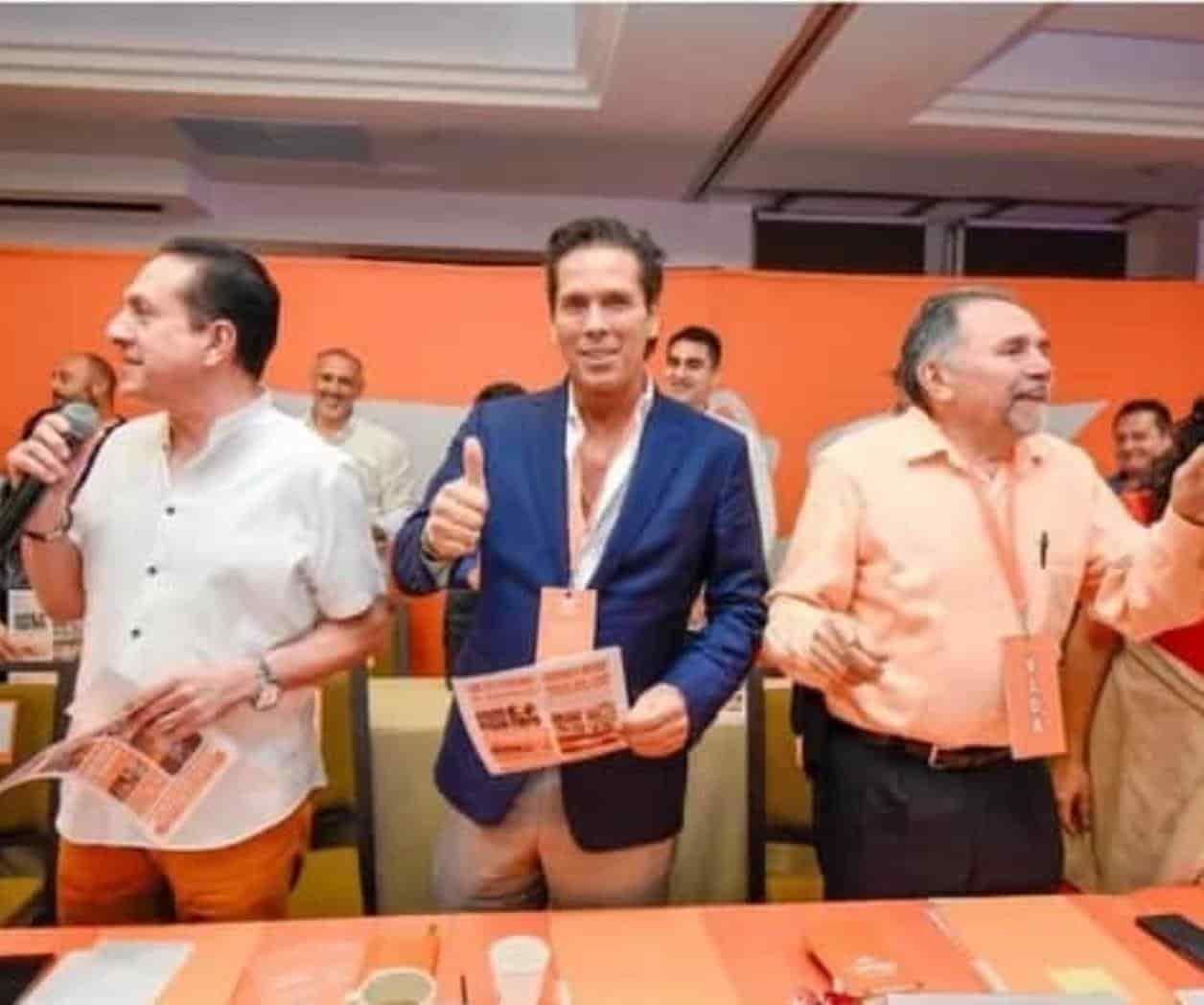 Roberto Palazuelos se registra con Movimiento Ciudadano para Senador