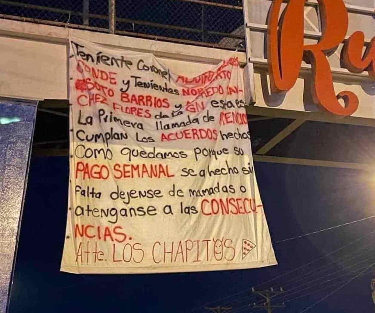 Los Chapitos amenazan a la Guardia Nacional por inclumplir trato