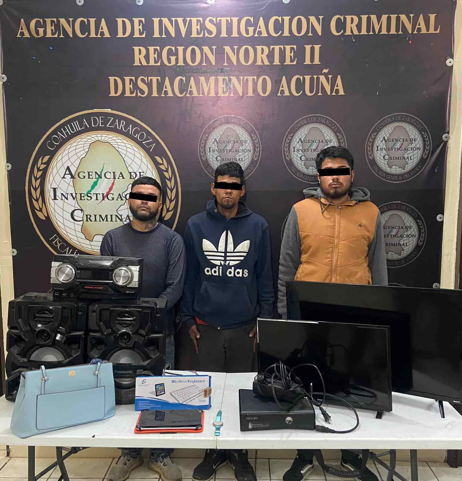 Caen tres LADRONES de la colonia La Misión