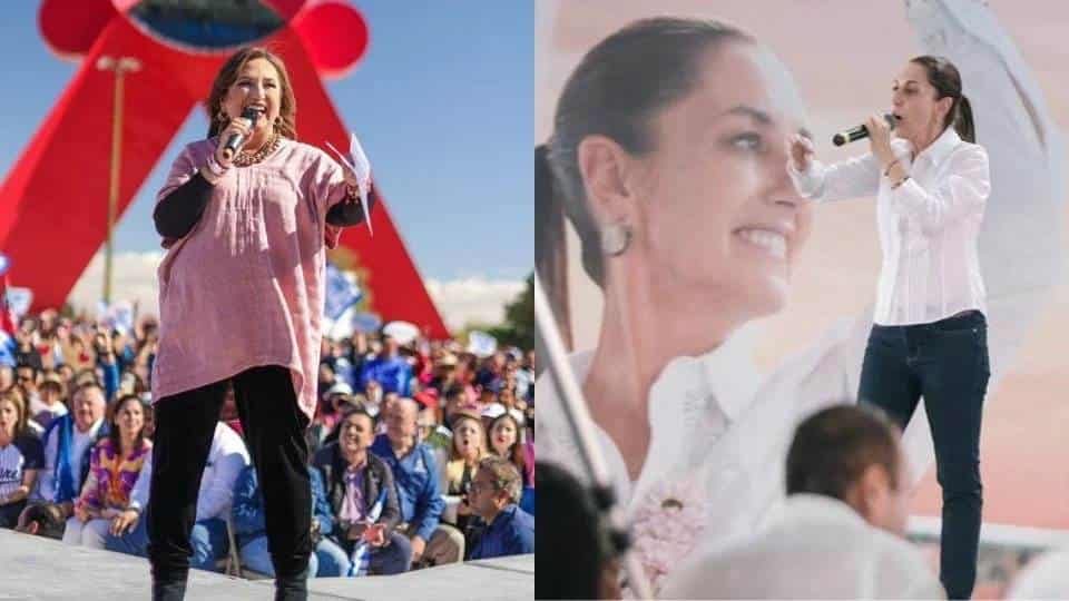 Inician Xóchitl y Claudia su camino rumbo al 2024