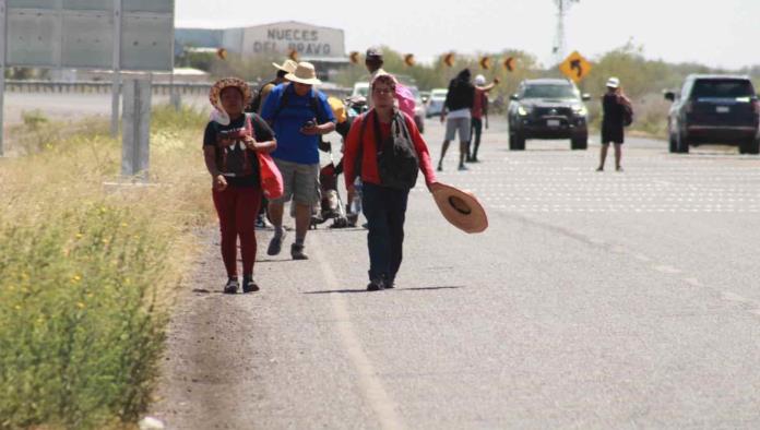 Llegan migrantes a los Cinco Manantiales