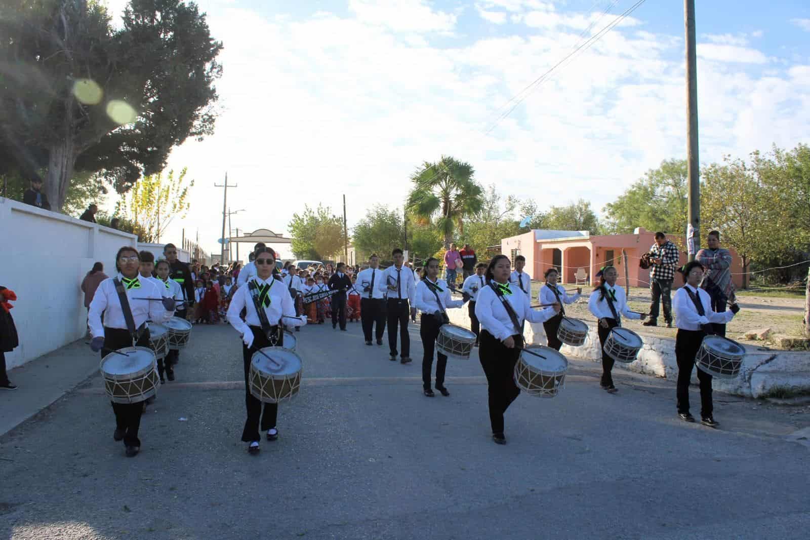 Conmemoran aniversario de la revolución Mexicana en la comunidad de Río Bravo