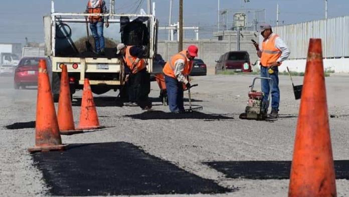 Trabaja Frontera en el tema de bacheo