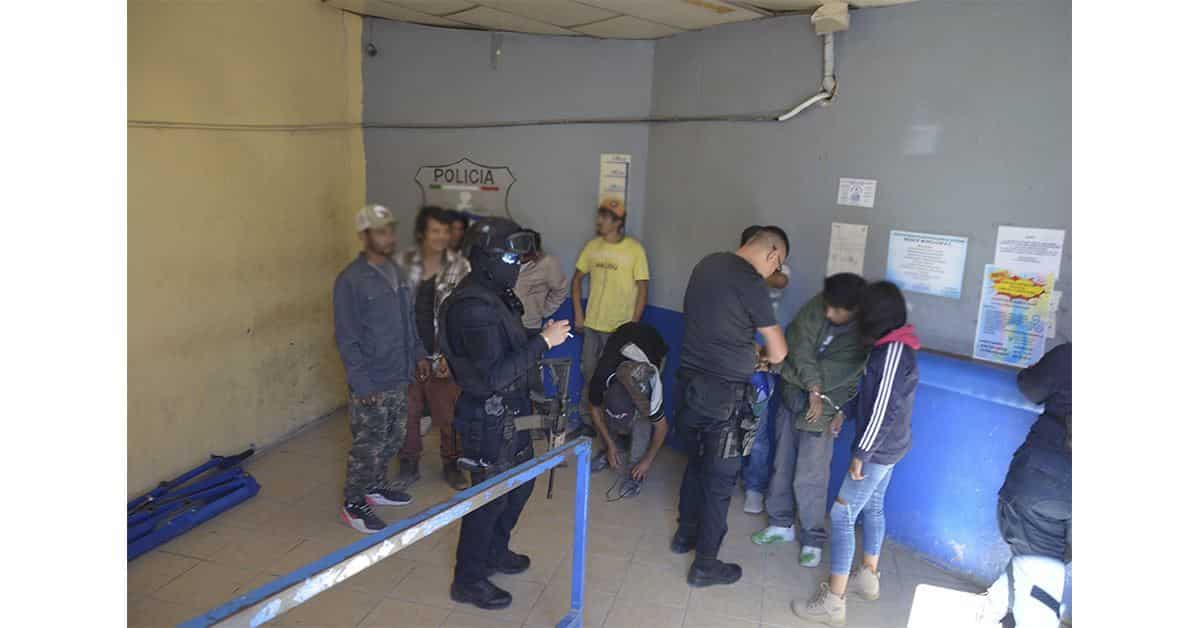 Deja ‘barrido’ 14 detenidos en sector oriente de Monclova