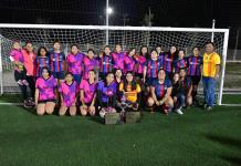 Finaliza liga de fútbol 7 femenil en Nava