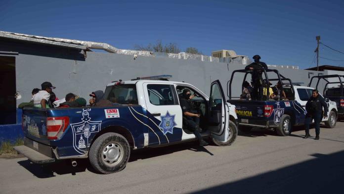 Deja ‘barrido’ 14 detenidos en sector oriente de Monclova