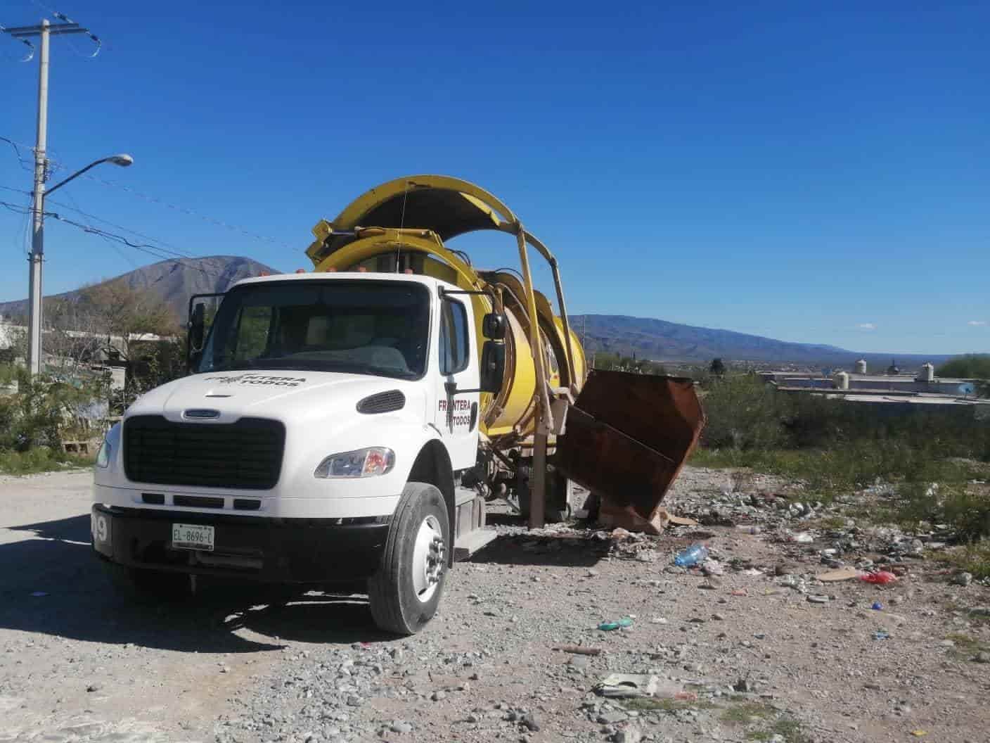 Apoya Frontera la limpieza de Castaños