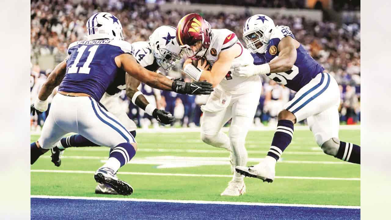 Vapulean Cowboys a los Commanders 