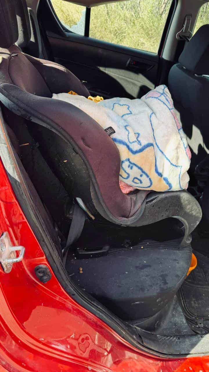 Mujer adulta y MENOR de 3 años sufren ACCIDENTE en la 57