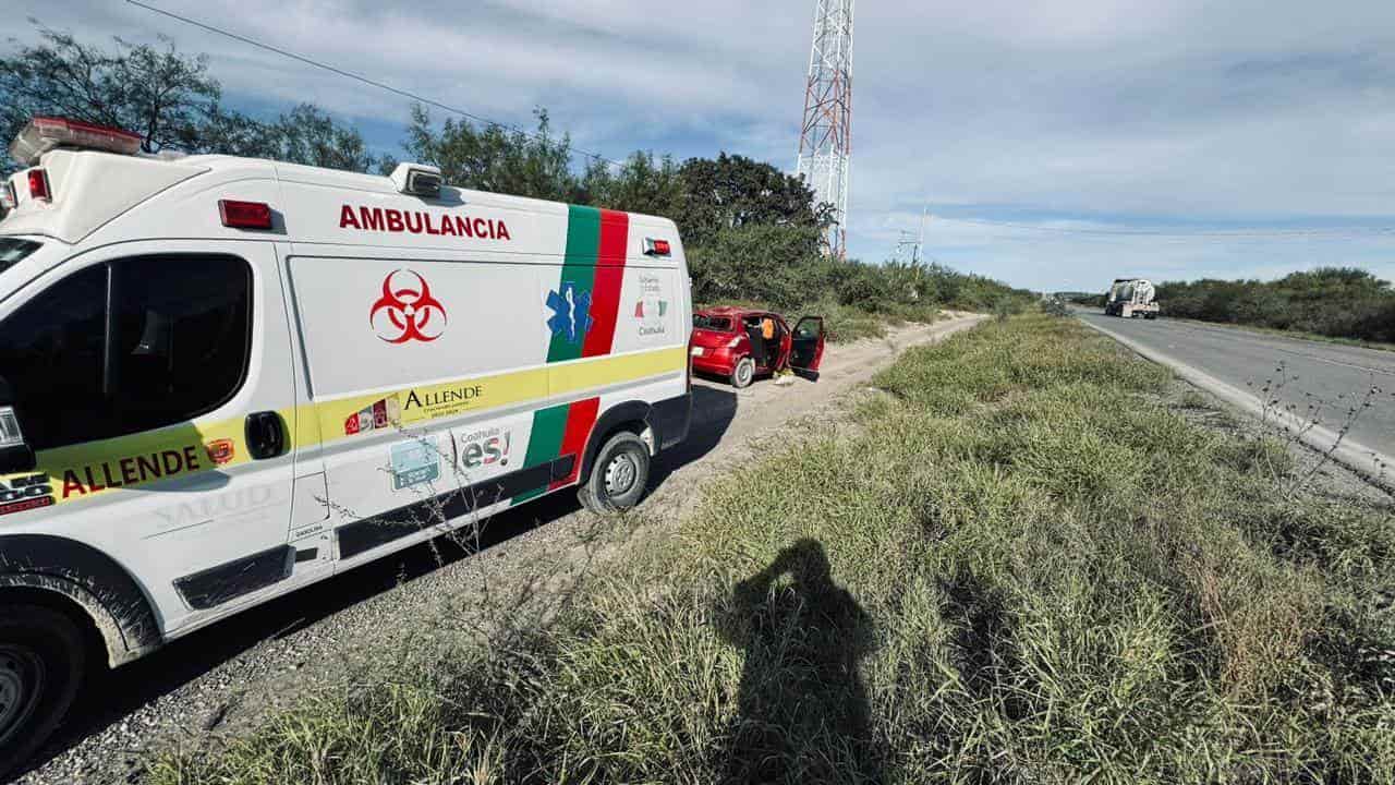 Mujer adulta y MENOR de 3 años sufren ACCIDENTE en la 57