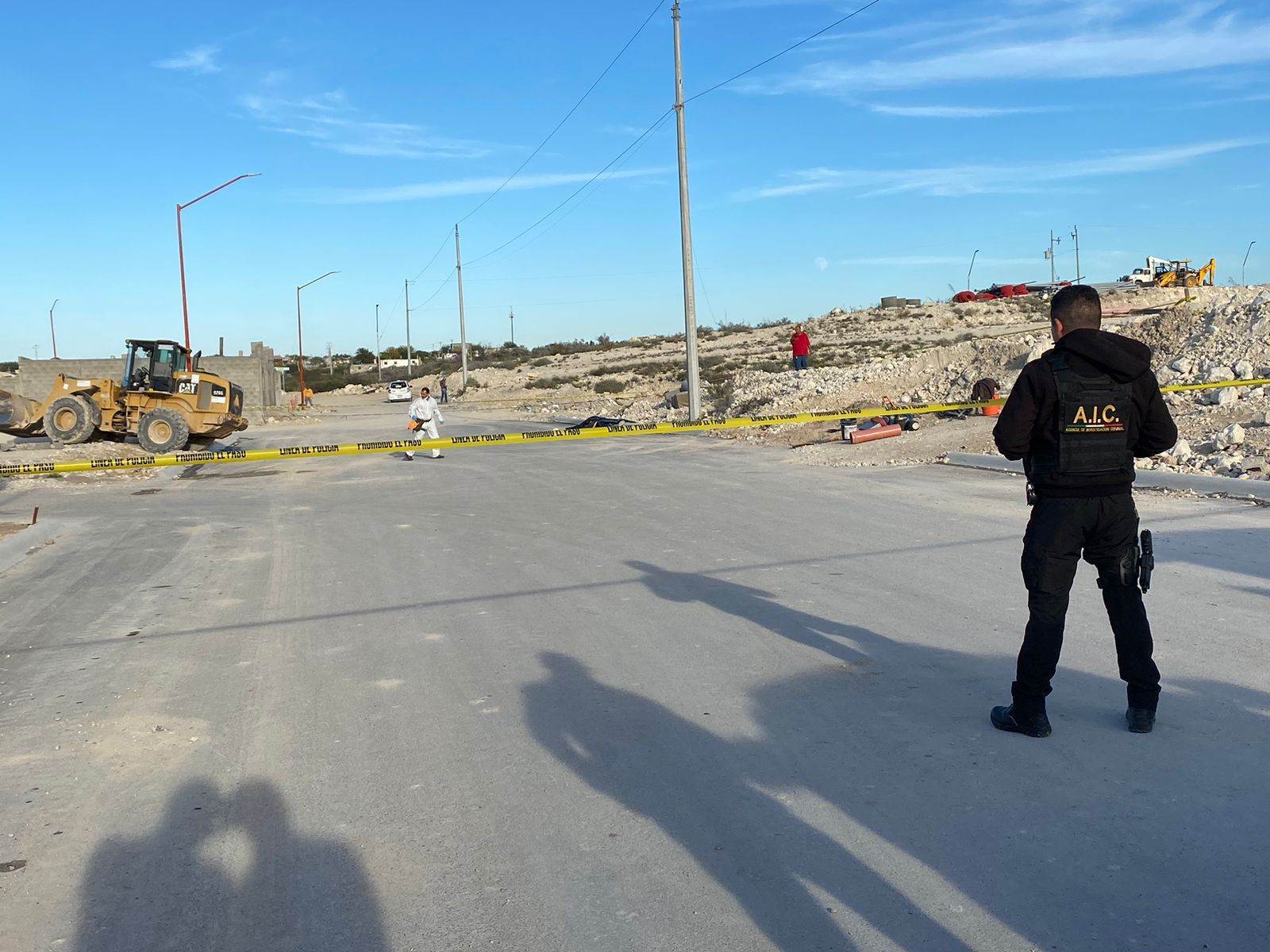 Hombre MURIÓ APLASTADO por una RETRO EXCAVADORA