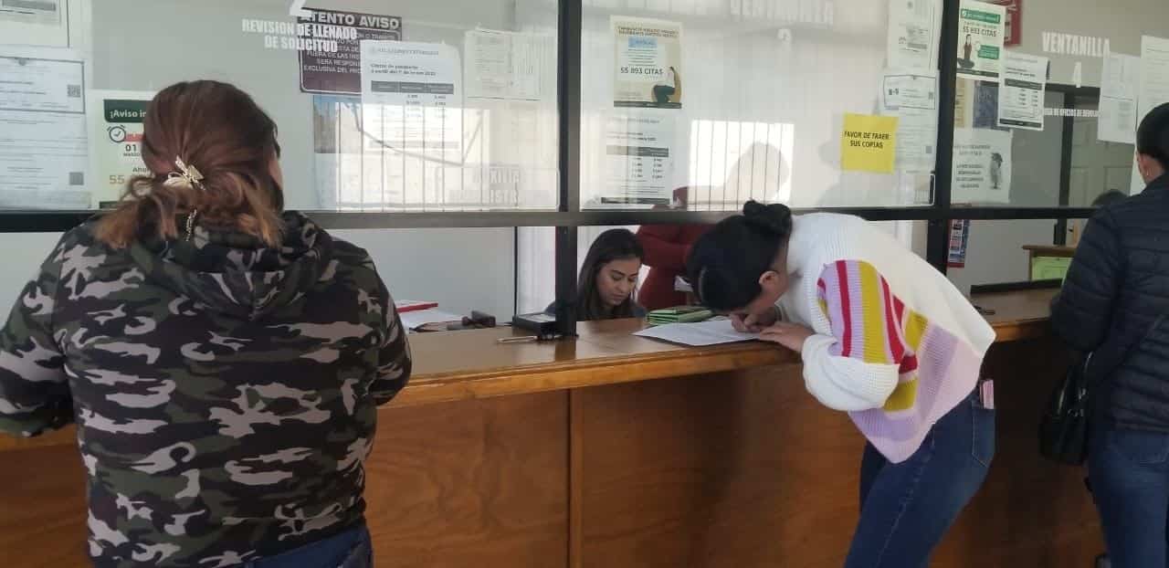 SON 40 CITAS DIARIAS en el trámite de pasaporte