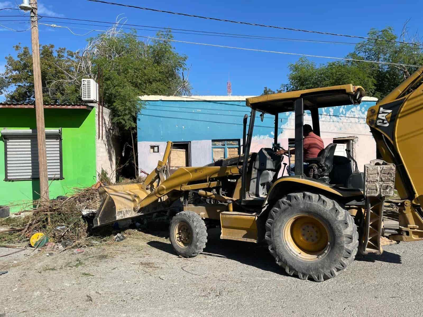 ¡A LIMPIAR! Inician actividades de recolección de hojas de árboles y maleza en Allende