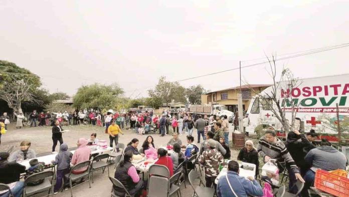 Cientos de familias se benefician con brigada