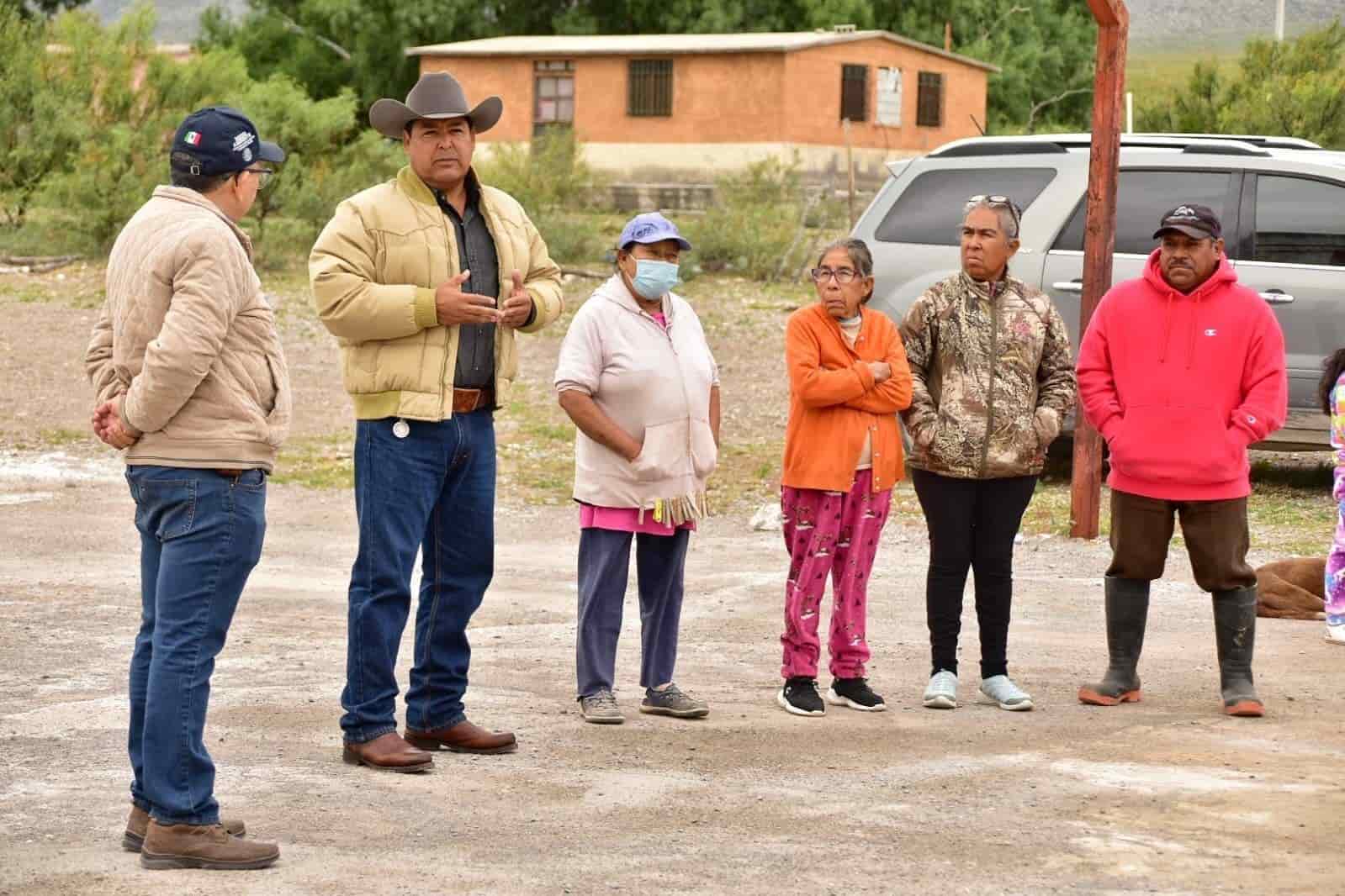 Visita Beto Villarreal Ejido Antiguos Mineros del Norte