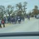 NUEVAMENTE hoy cruzaron CIENTOS de migrantes por el municipio