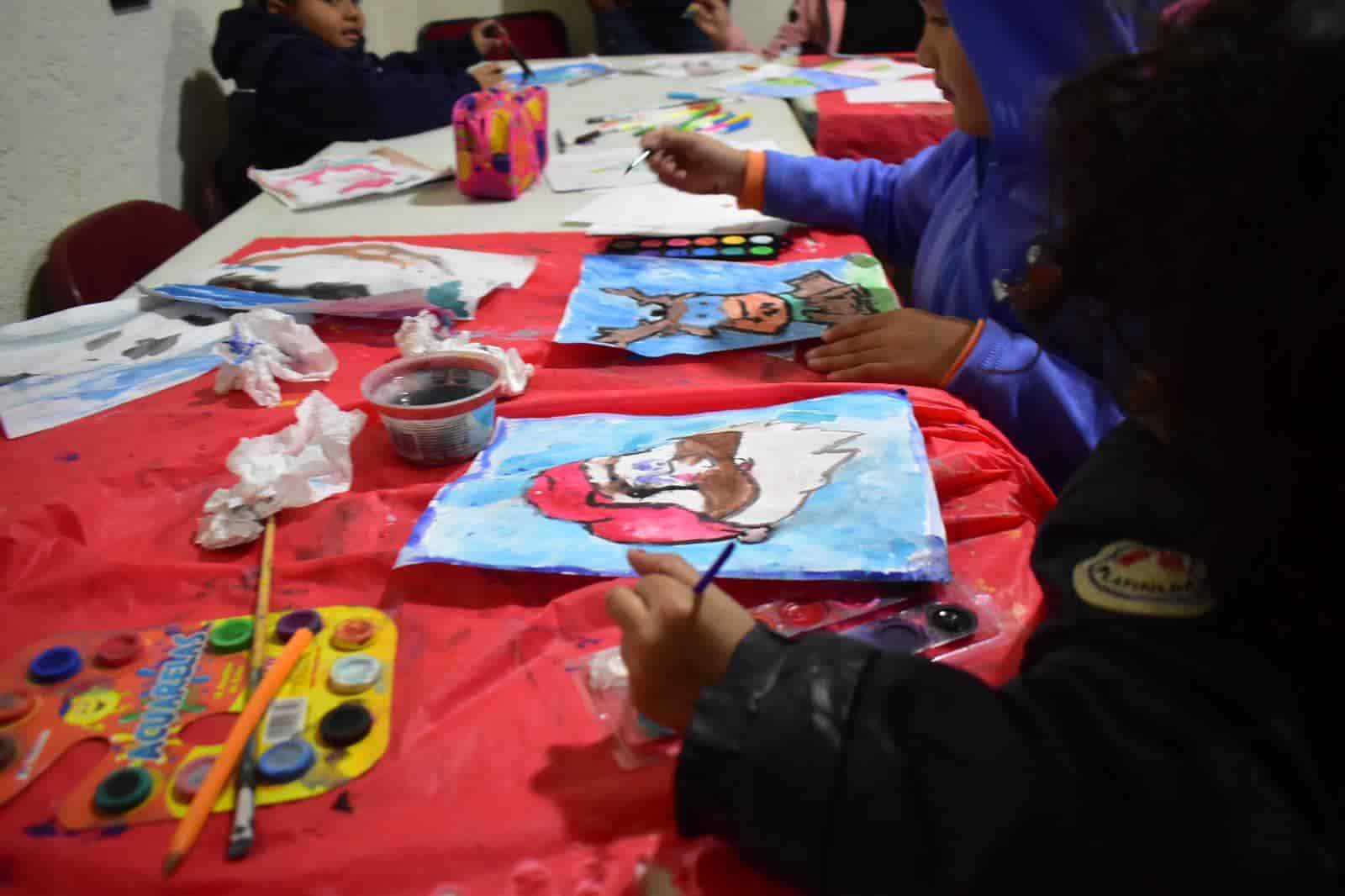 Visita Alcalde los Talleres Culturales
