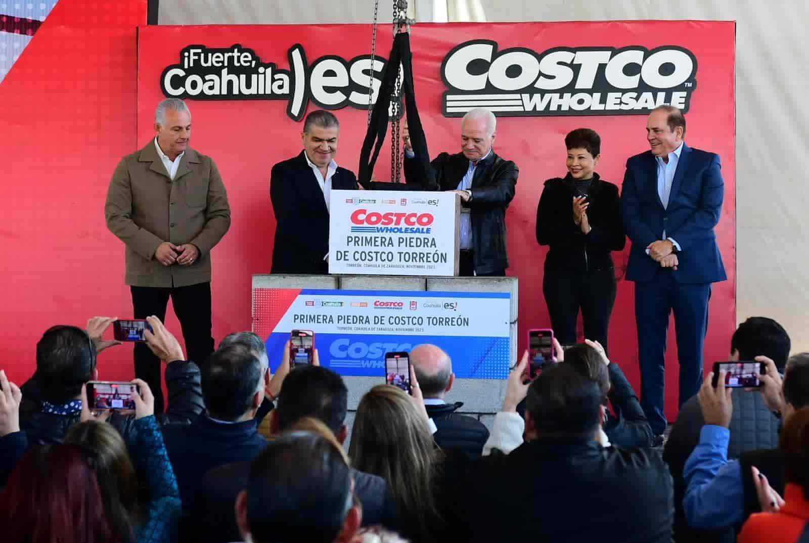 Coloca MARS primera piedra de Costco Coloca MARS primera piedra de Costco
