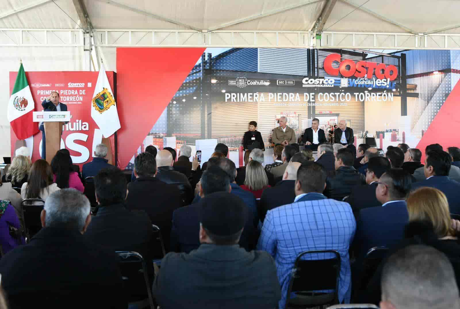 Coloca MARS primera piedra de Costco