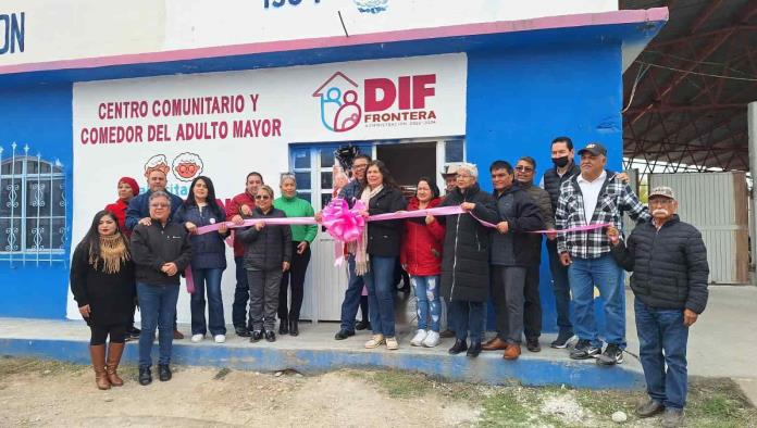 Inaugura Piña comedor para Adultos Mayores