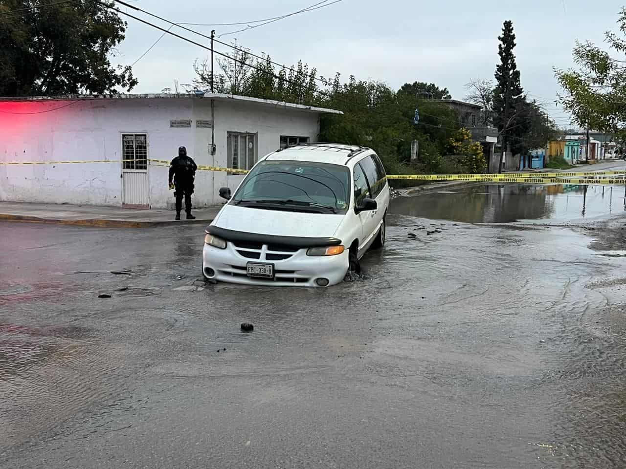 Cae conductora en trampa de SIMAS