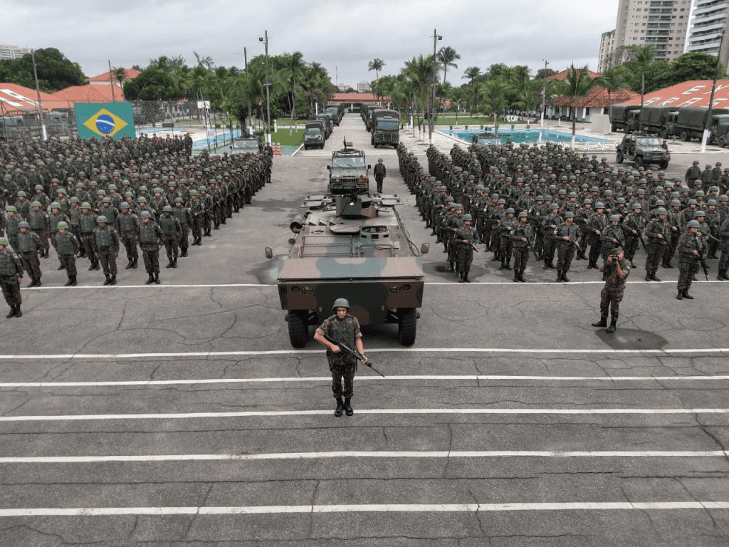 Se moviliza las fuerzas armadas de Brasil por una posible invasión de Venezuela a Guyana