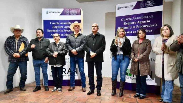 Realizan 4ta asamblea del Registro Agrario