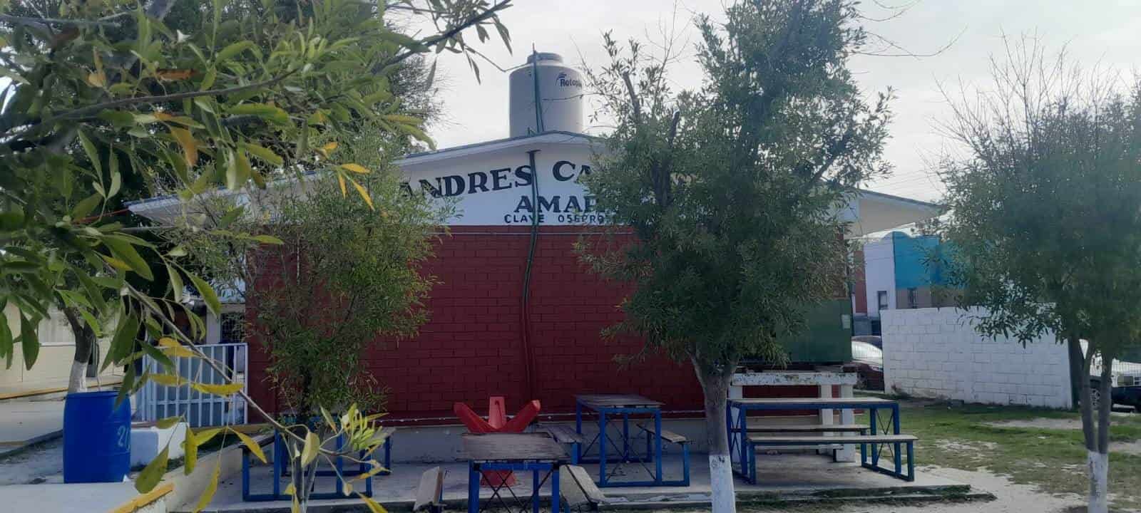 Se beneficia escuela Andrés Cárdenas A