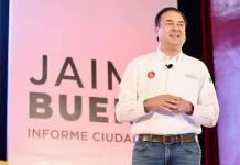 Rinde informe Jaime Bueno