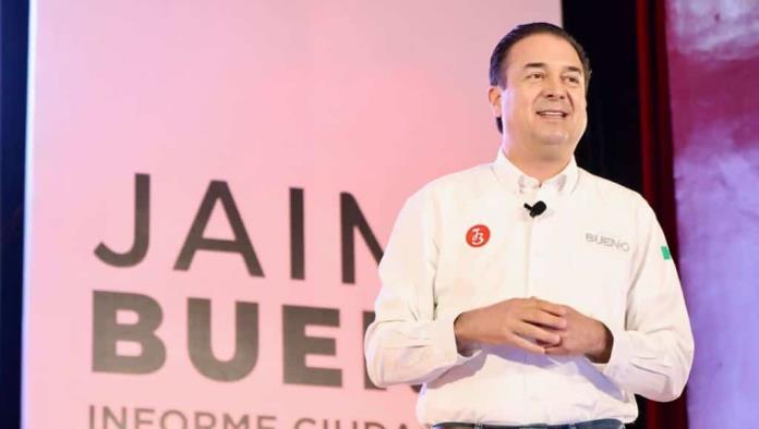 Rinde informe Jaime Bueno