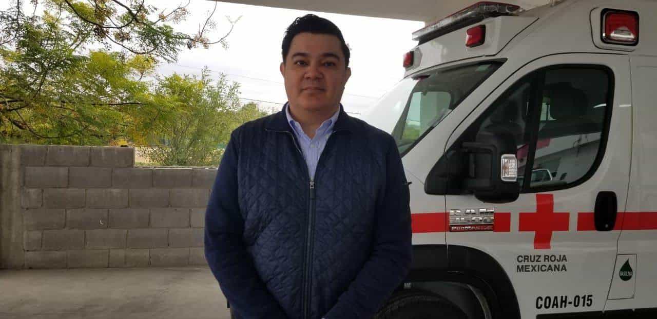 ¡Excelente donación! Cruz Roja recibe nueva ambulancia