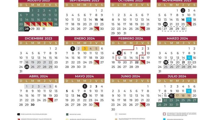 SEP anuncia el calendario de entrega de boletas de calificaciones 2023