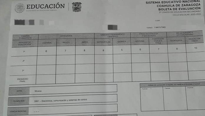 ¿Bajan promedios por la nueva evaluación? Padres están en desacuerdo