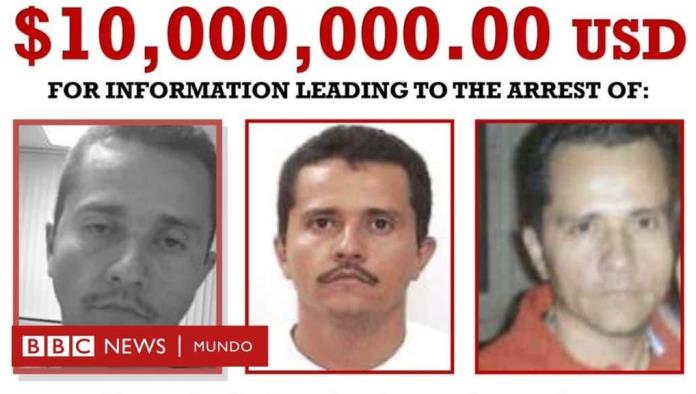 El Mencho regresa a la lista de los más buscados de la DEA