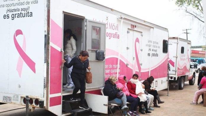 Alistan unidad móvil de mastografías  