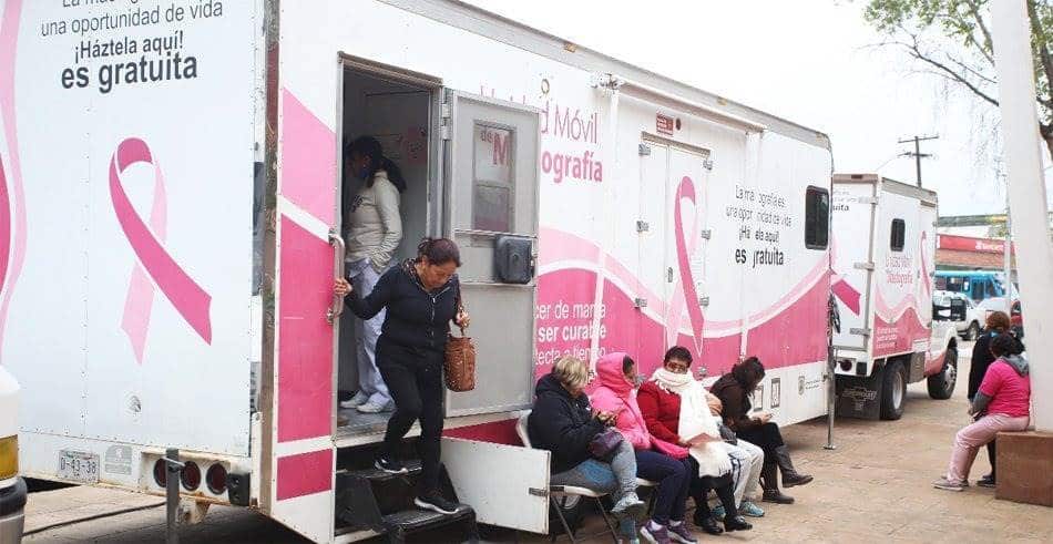 Alistan unidad móvil de mastografías  