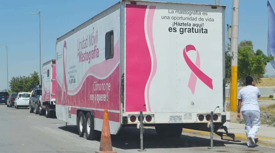 Alistan unidad móvil de mastografías  