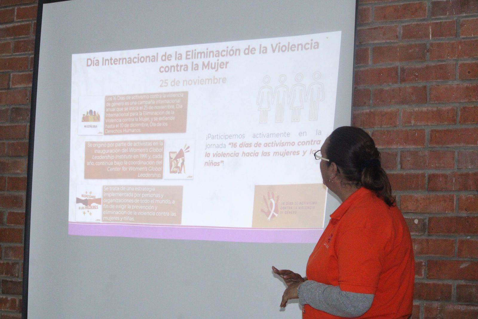 Concientizan a estudiantes por la No Violencia